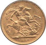 1908 GOLD SOVEREIGN ( GVF ) MELBOURNE MINT - Sovereign - Cambridgeshire Coins