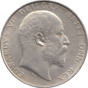 1908 HALFCROWN ( AUNC ) - Halfcrown - Cambridgeshire Coins