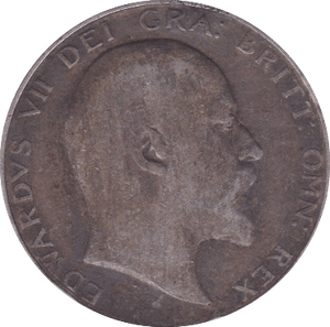 1908 HALFCROWN ( F ) - Halfcrown - Cambridgeshire Coins