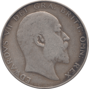 1908 HALFCROWN ( FINE ) 2 - Halfcrown - Cambridgeshire Coins