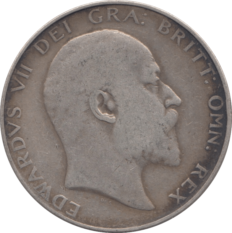1908 HALFCROWN ( FINE ) 2 - Halfcrown - Cambridgeshire Coins