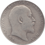 1908 HALFCROWN ( FINE ) 3 - Halfcrown - Cambridgeshire Coins