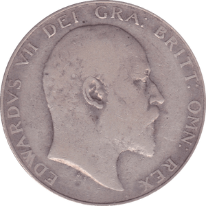 1908 HALFCROWN ( FINE ) B - Halfcrown - Cambridgeshire Coins