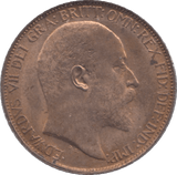 1908 HALFPENNY ( AUNC ) - Halfpenny - Cambridgeshire Coins