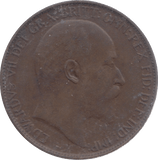 1908 HALFPENNY ( EF ) 18 - Halfpenny - Cambridgeshire Coins