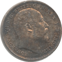 1908 MAUNDY 4 PENCE ( UNC ) - Maundy Coins - Cambridgeshire Coins