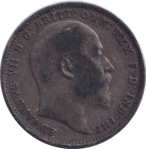 1908 MAUNDY FOURPENCE ( GVF ) - Maundy Coins - Cambridgeshire Coins