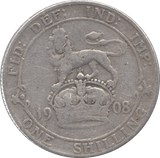 1908 SHILLING ( FINE ) - Shilling - Cambridgeshire Coins