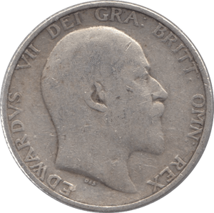 1908 SHILLING ( FINE ) - Shilling - Cambridgeshire Coins