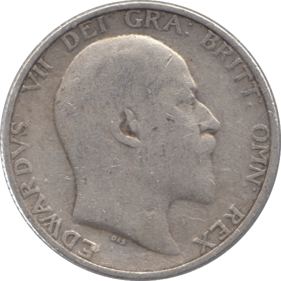 1908 SHILLING ( FINE ) - Shilling - Cambridgeshire Coins