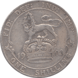 1908 SHILLING ( FINE ) - Shilling - Cambridgeshire Coins