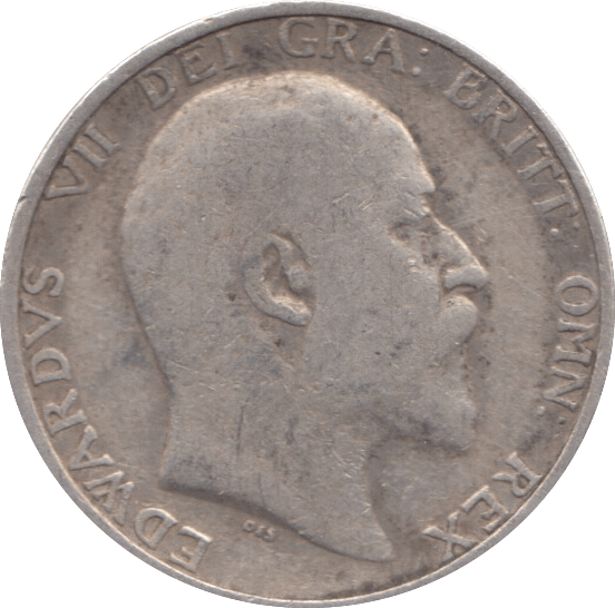 1908 SHILLING ( FINE ) - Shilling - Cambridgeshire Coins