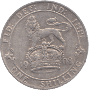 1908 SHILLING ( GF ) 9 - Shilling - Cambridgeshire Coins