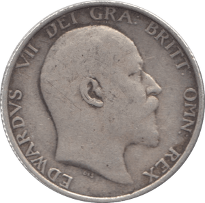 1908 SHILLING ( VF ) - Shilling - Cambridgeshire Coins