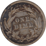 1908 SILVER DIME USA - SILVER WORLD COINS - Cambridgeshire Coins