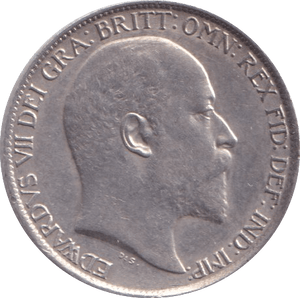 1908 SIXPENCE ( EF ) - Sixpence - Cambridgeshire Coins