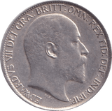 1908 SIXPENCE ( EF ) - Sixpence - Cambridgeshire Coins