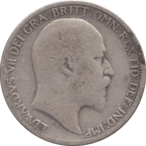 1908 SIXPENCE ( FAIR ) 8 - SIXPENCE - Cambridgeshire Coins