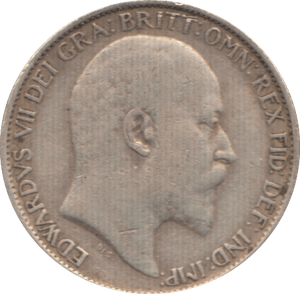 1908 SIXPENCE ( GF ) 4 - Sixpence - Cambridgeshire Coins