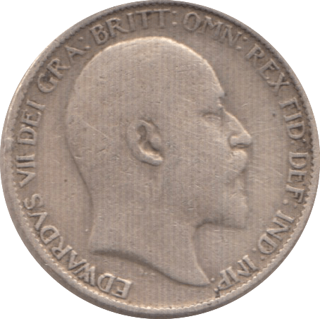 1908 SIXPENCE ( GF ) 4 - Sixpence - Cambridgeshire Coins