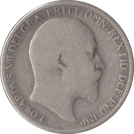 1908 SIXPENCE ( NF ) - Sixpence - Cambridgeshire Coins