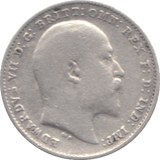 1908 THREEPENCE ( F ) - Threepence - Cambridgeshire Coins