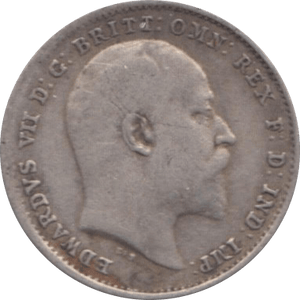 1908 THREEPENCE ( FINE ) - Threepence - Cambridgeshire Coins