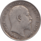 1908 THREEPENCE ( FINE ) - Threepence - Cambridgeshire Coins