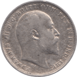 1908 THREEPENCE ( GVF ) 3 - Threepence - Cambridgeshire Coins