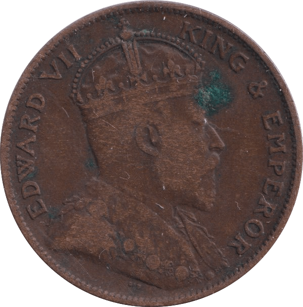 1909 1/24 SHILLING JERSEY - WORLD COINS - Cambridgeshire Coins