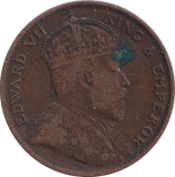 1909 1/24 SHILLING JERSEY - WORLD COINS - Cambridgeshire Coins