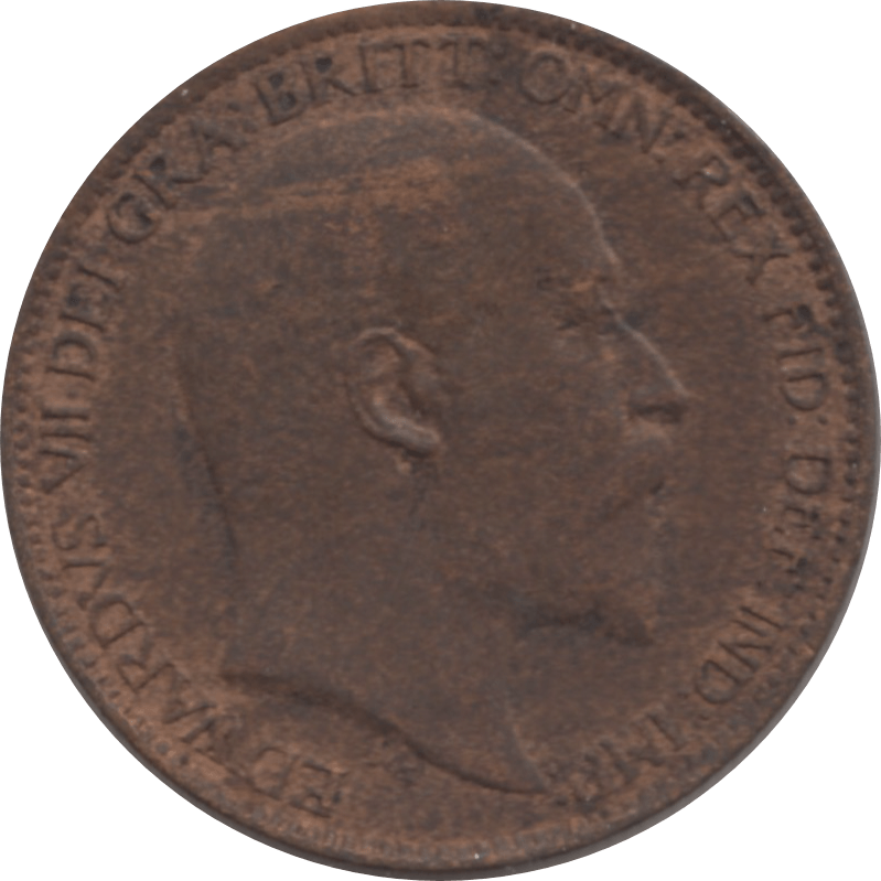 1909 FARTHING 2 ( EF ) 40 - Farthing - Cambridgeshire Coins