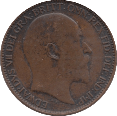 1909 FARTHING ( EF ) 5 - Farthing - Cambridgeshire Coins