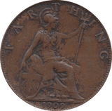 1909 FARTHING ( EF ) 5 - Farthing - Cambridgeshire Coins