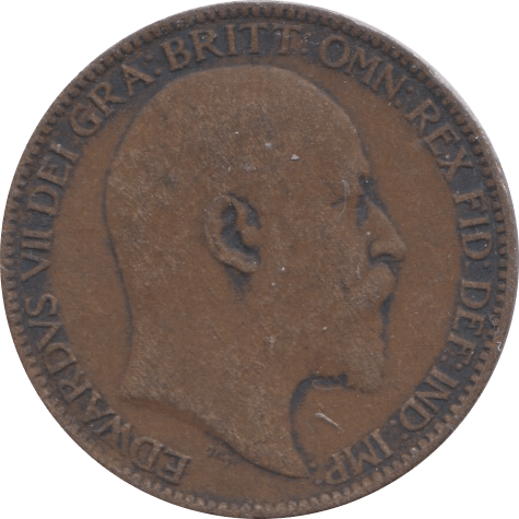 1909 FARTHING ( FAIR ) - Farthing - Cambridgeshire Coins