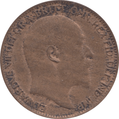 1909 FARTHING ( VF ) - Farthing - Cambridgeshire Coins