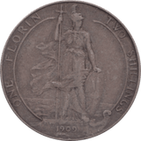 1909 FLORIN ( VF ) 1 - Florin - Cambridgeshire Coins