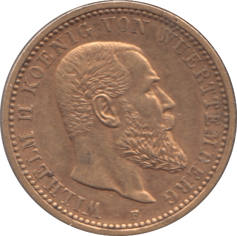 1909 GOLD GERMANY 10 MARKS - Gold World Coins - Cambridgeshire Coins