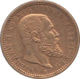 1909 GOLD GERMANY 10 MARKS - Gold World Coins - Cambridgeshire Coins