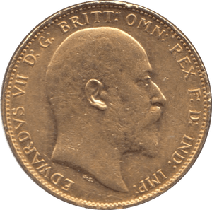 1909 GOLD SOVEREIGN ( AUNC ) 2 - Sovereign - Cambridgeshire Coins