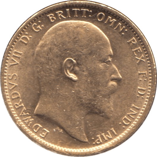 1909 GOLD SOVEREIGN ( AUNC ) - Sovereign - Cambridgeshire Coins