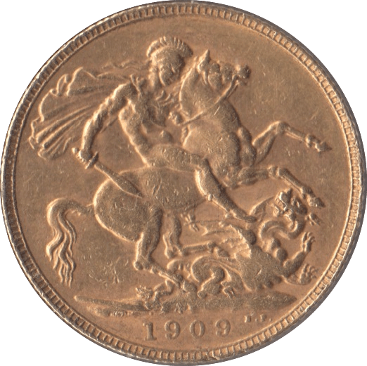 1909 GOLD SOVEREIGN ( EF ) PRETORIA MINT - Sovereign - Cambridgeshire Coins