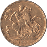 1909 GOLD SOVEREIGN ( EF ) PRETORIA MINT - Sovereign - Cambridgeshire Coins