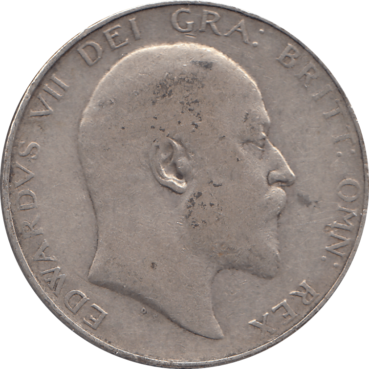 1909 HALFCROWN ( FINE ) 3 - Halfcrown - Cambridgeshire Coins