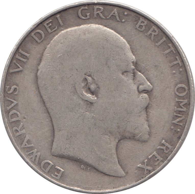 1909 HALFCROWN ( FINE ) 3 - Halfcrown - Cambridgeshire Coins