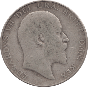 1909 HALFCROWN ( FINE ) 5 - Halfcrown - Cambridgeshire Coins