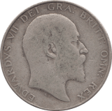 1909 HALFCROWN ( FINE ) 5 - Halfcrown - Cambridgeshire Coins