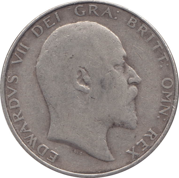 1909 HALFCROWN ( FINE ) - Halfcrown - Cambridgeshire Coins