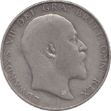 1909 HALFCROWN ( FINE ) - Halfcrown - Cambridgeshire Coins