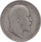 1909 HALFCROWN ( FINE ) - Halfcrown - Cambridgeshire Coins